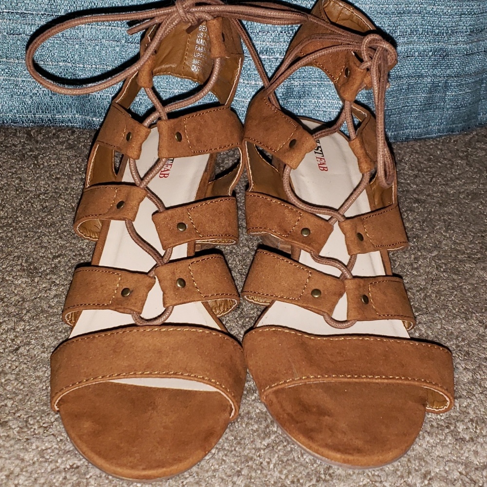 Tan heels
